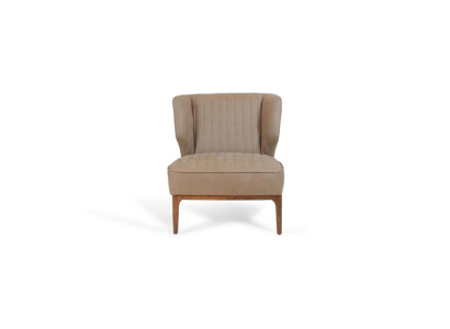 Gray Armchair Designer Seat Couch Modern Living room Upholstered furniture new